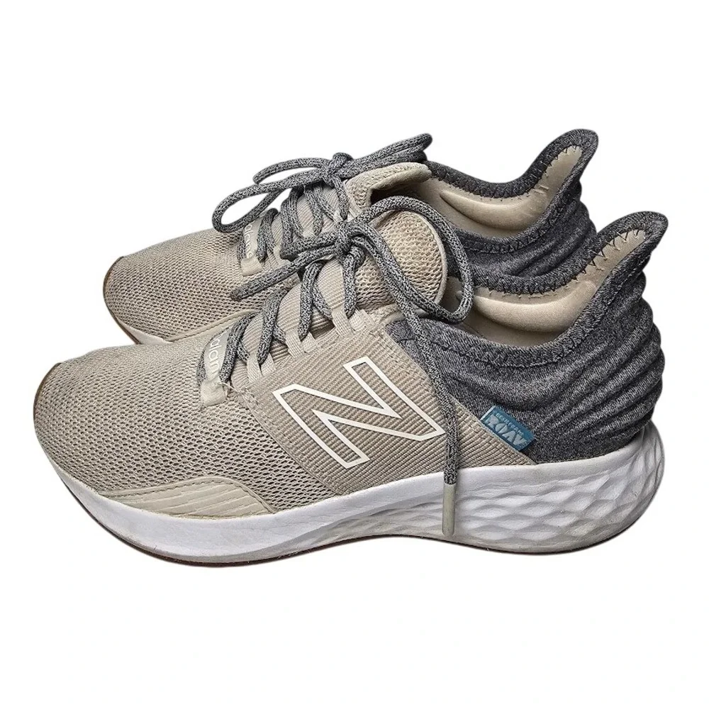 New Balance Fresh Foam‎ Women's Running Walking Casual Shoes Size 6.5 US Beige